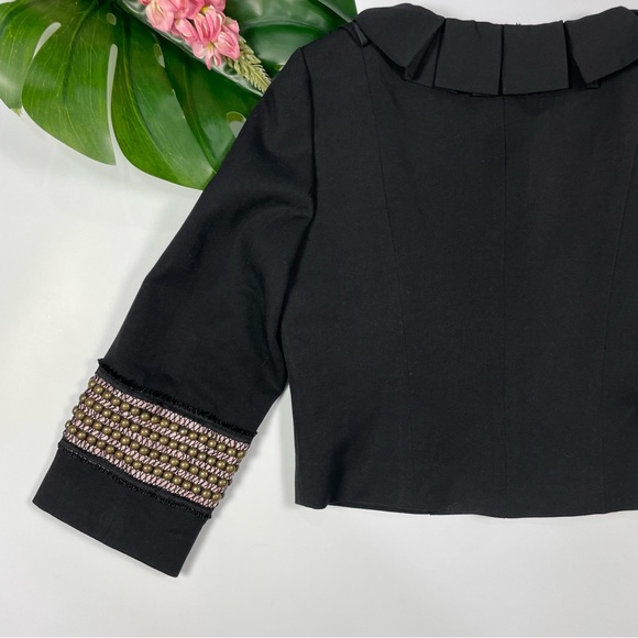 NWOT Aysha Saeed (now Aysha NY) black blazer Sz 4 - Picture 10 of 16